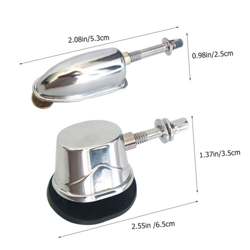 2pcs Metal Drum Lug Connectors for Snare Drums Replacement Hooks Durable Hardware Set 1