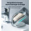 2Pack Self Draining Soap Holder with Suction Cups, Leaf Shape Bathroom and Kitchen Tray, Grey Blue 4