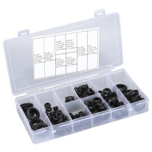 180Pcs Rubber Grommet Assortment Kit for Vehicles and Equipment