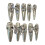 (M) Rhinestone Long Artificial Nails - Comfortable & Stylish 2