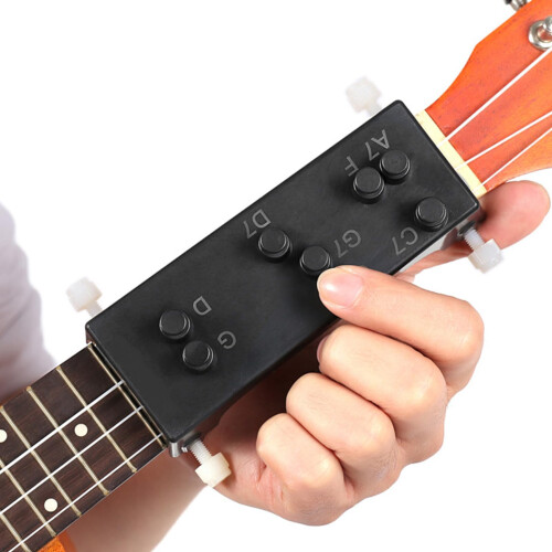 Ukulele Chord Trainer for Beginners Fast Chord Switching Learning Aid Easy Attachment Practice Tool 2