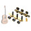 Classical Guitar Tuners 3L Replacement Set with Stable Tuning Control and Smooth Turning 2