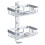 (Vertical) Sturdy Aluminum Soap Dish for Bathroom & Hotel 2