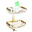 (Vertical) Sturdy Aluminum Soap Dish for Bathroom & Hotel 2