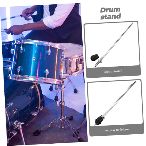 2Pcs Tom Drum Mount Bracket Set for Percussion Drum Hardware, Durable Finish, Stable Support for Snare and Bass Drum 2