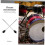 2Pcs Tom Drum Mount Bracket Set for Percussion Drum Hardware, Durable Finish, Stable Support for Snare and Bass Drum 5