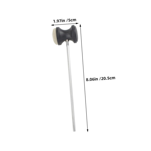 Drum Pedal Beater Replacement for Jazz Percussion, Balanced Impact and Consistent Rebound 1