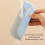 Shower Squeegee with Hook Bathroom Window Scraper Universal Fit Glass Cleaner Wiper 4