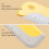 Shower Squeegee with Hook Bathroom Window Scraper Universal Fit Glass Cleaner Wiper 5