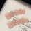 (L) Glitter Tip Christmas Fake Nails, Waterproof & Durable 7