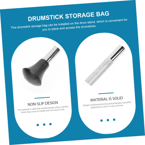 Drum Leg Replacement Stainless Steel Fitting Restores Drum Stability for Percussion Instruments 2