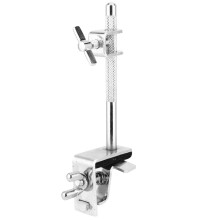 Cowbell Hoop, Metal Bass Drum Hoop Mounted Cowbell Holder Clamp for Drummer Drum Hardware WC51 Cowbell For Drum Set Performance Accessory