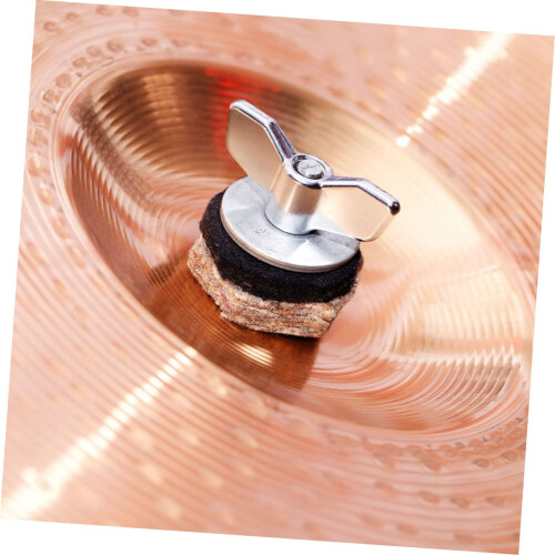 Professional Drum Cymbal Replacement Set with Drum Pad Accessory Kit, Easy Mount and Durable Build 1