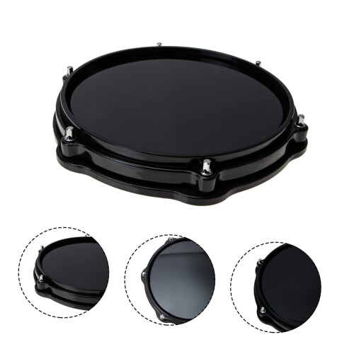 10 Inch Drum Practice Pad Set with Metronome, Rubber Surface, Noise Reduction for Beginners 2
