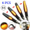 4 Stück LED-Motorrad-Mini-Blinker, 12 LED-Sequenzielles Fahrlicht 1
