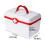 Medicine Storage Box with Double Layer Organization, Large Capacity First Aid Kit Case, 10.7 Inch 2