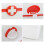Medicine Storage Box with Double Layer Organization, Large Capacity First Aid Kit Case, 10.7 Inch 5