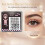 (B) Natural Curl False Eyelashes 11-13mm, Lightweight for Women 3