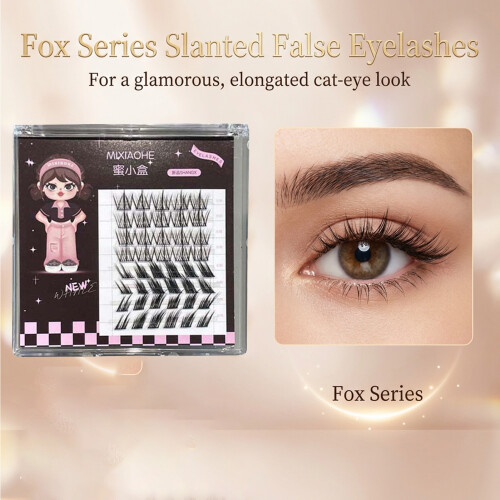 (B) Natural Curl False Eyelashes 11-13mm, Lightweight for Women 2