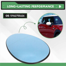 Prawe Boczne SzkłO Lusterka Wstecznego Podgrzewane dla CLUBMAN COOPER COUNTRYMAN R55 R56 R57 R58 R59 R60 R61 2007-2016