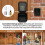 (Black) Electronic Key Box with Password Lock - Wall Mounted 2