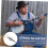 Banjo Tuning Peg Replacement with Precise Geared Tuner Head, Durable Alloy Build, Clean White Finish 5