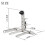 French Horn Stand with Stable Support and Scratch Base for Brass Instrument 2