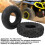 4.10-4 Tire Set 10in, Rubber, Inner/Outer, Black 4