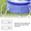 Diameter Easy to Install Accessory Pool Pump Replacement Hose - 59Inch Long for  Models 300/330/530/1000 4