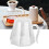 600ml Hand Drip Coffee Glass Pot with Unique Eagle Beak Handles 14