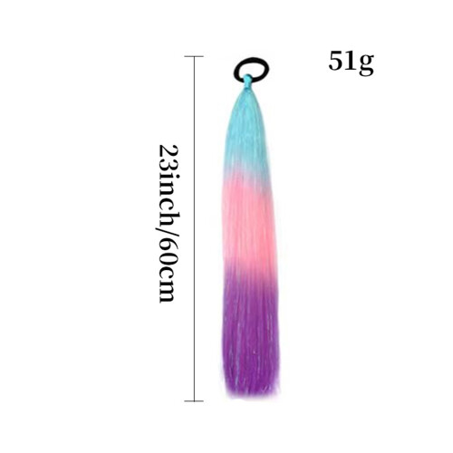 (3-2) Synthetic Ponytail Braid for DIY & Cosplay (50 chars) 2