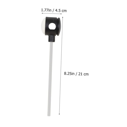 Bass Drum Beater Head Replacement for Kick Pedal Mallets with Durable Striking Surface 1