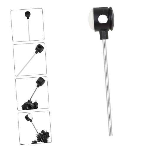 Bass Drum Beater Head Replacement for Kick Pedal Mallets with Durable Striking Surface 2