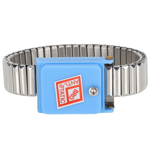 Wireless ESD Wrist Strap No Static Metal Discharge Bracelet Elastic Compact 1