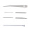 6pc Paracord Crafting Set Stainless Steel 14