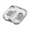 Cat Paw Style Protective Case for  2  Storage Case for NS2 Controller Joystick Protect Gamepads Transparent 1