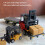 RC Forklift Toy 1:14 Scale 500mAh Yellow 7
