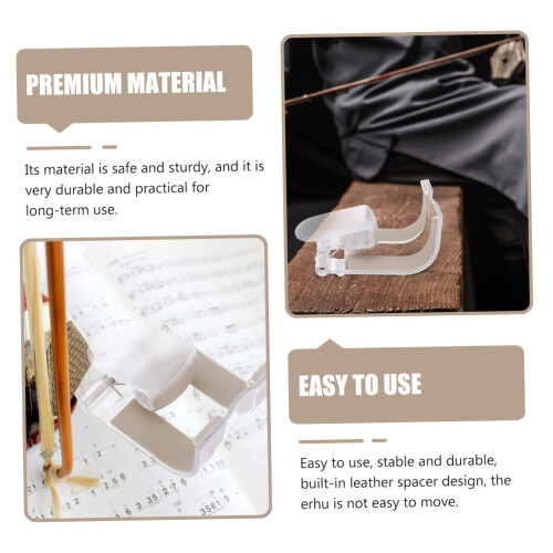 Erhu Stand with Belt Bottom Support Bracket for Stable Positioning and Durable Everyday Use 2