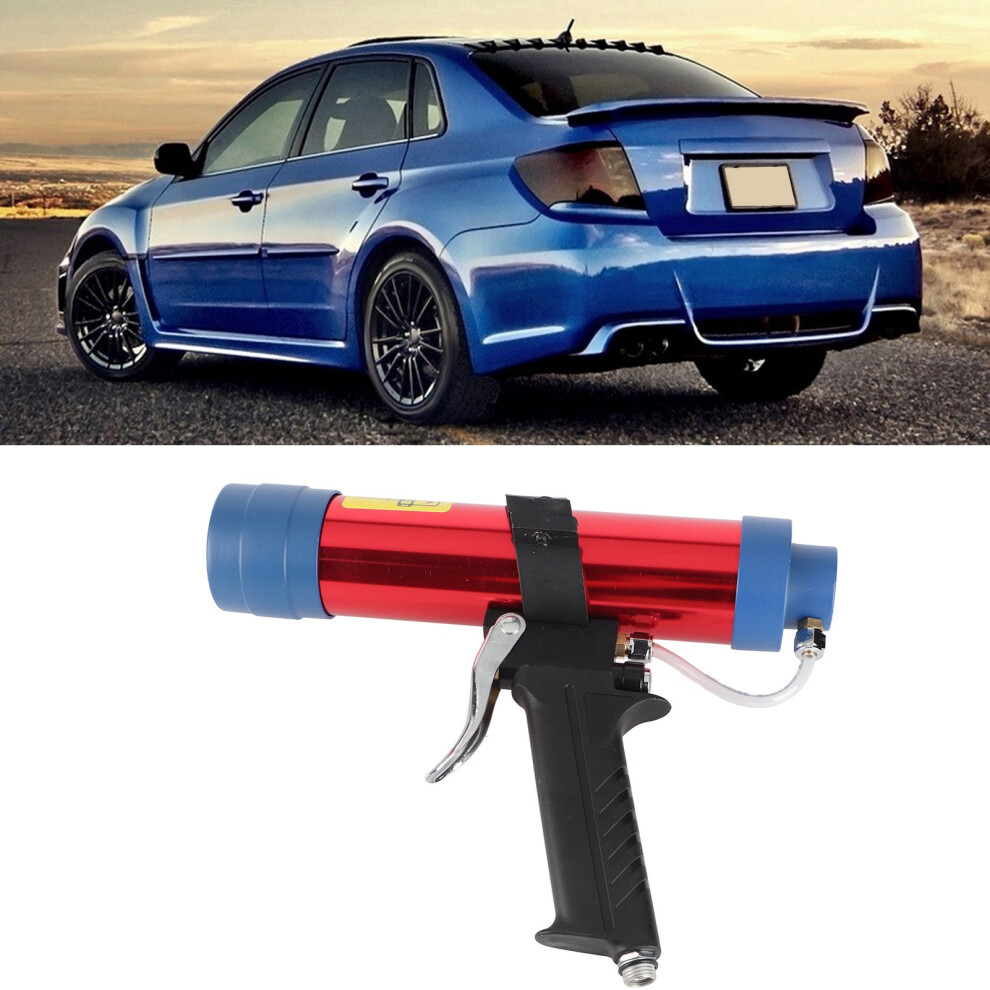 310Ml Pneumatic Glass Sealant Caulking Gun, Adjustable, 24 Nozzles 4681389041097