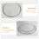 Double Layer Snare Drum Head Replacement with Precision Fit Design and Controlled Sound Response 3