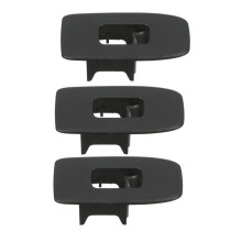 3Pcs Front Right&Rear Left+Right Door Window Bezel MR604166 for Pajero/Montero V73 V77 2000-2006