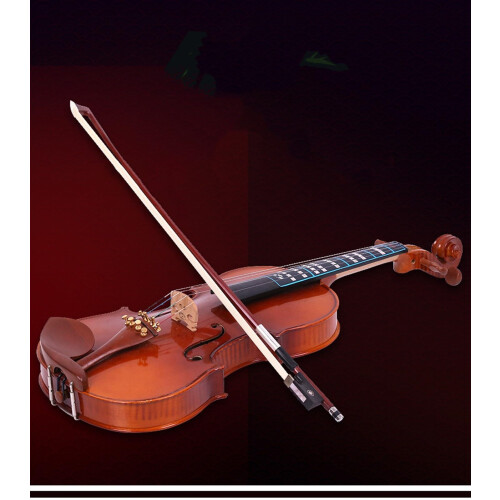 3/4 Octagonal Violin Bow, White Horsehair, Performance Grade 1