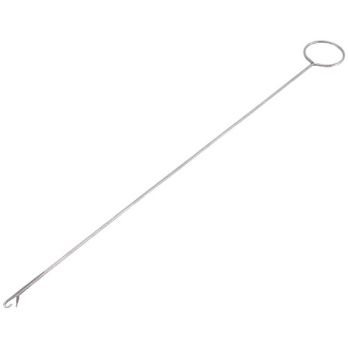 6 Pieces Sewing Loop Kit, Loop Turner Hook Flexible Drawstring Threader Metal Tweezers Long Loop Turner Tool with 1