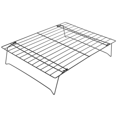 3 Layers Stackable Cooling Rack Metal Cake Cookie Biscuits Bread Cooling Rack Net Mat Holder Dry Cooler for Cooking 2