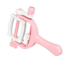 Portable Pink Tassel Maker 13x16cm Handheld DIY Wool Craft Tool