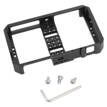 New Full Monitor Cage for FeelWorld CUT6 CUT6S 6inch 4K Touchscreen Monitors/ Recorders with 2 Cold Shoe Mount