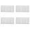 4X Candy Bar Chocolate Mold Baking Candy Stock Cake Decorating Tool Transparent 1