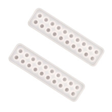2X Silicone Mold Set Pendant Mold for Diy Necklace Bracelet Jewelry Making -20 Cavities