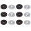 12Pcs Replacement Angle Grinder Part Inner Outer Flange for  9523 1