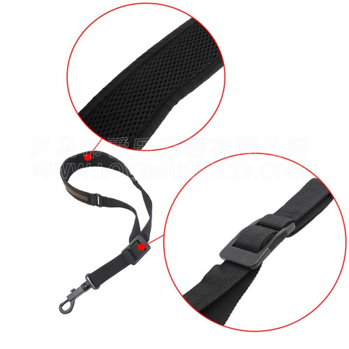 Saxophone Neck Strap  Elastic Cotton for Comfortable Support, Saxophone Strap 1